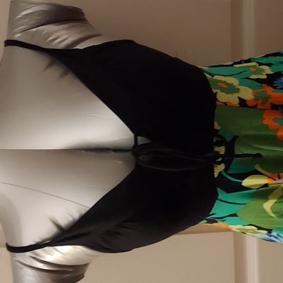 Ric Rac black and green floral dress - Picture 5 of 8